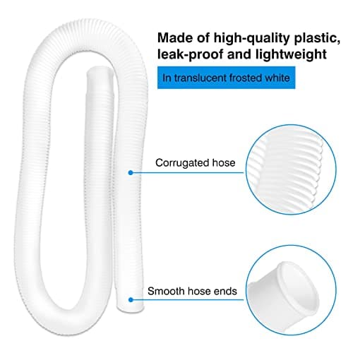 1.5” Pool Hose * 2 (White)