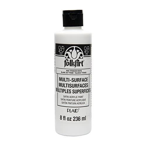 FolkArt Multi-Surface Paint (8 oz), , Titanium White