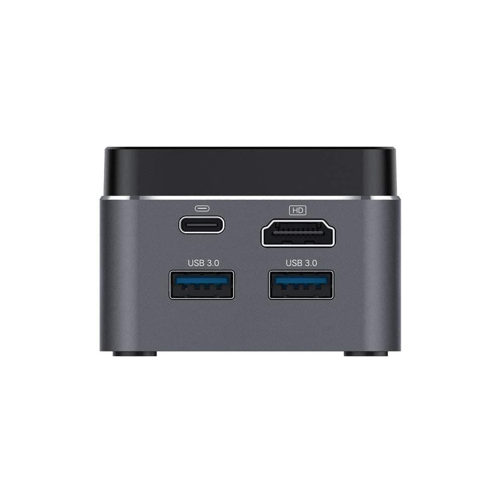 M1T Mini PC Pocket Desktop Computer Celeron J4125 Max 2.70GHz Frequency 4MB Cache 8GB DDR4 RAM 512GB SSD, Support 4K with Fan W-11 Pro