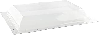 RecPro RV Skylight Outer Dome | 14" x 22" Universal Outer Skylight (Clear)