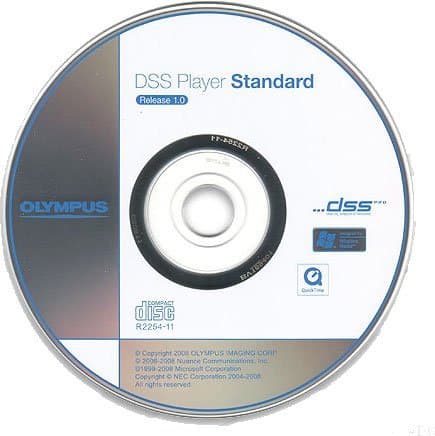 Olympus DSS Player Standard Transcription Software