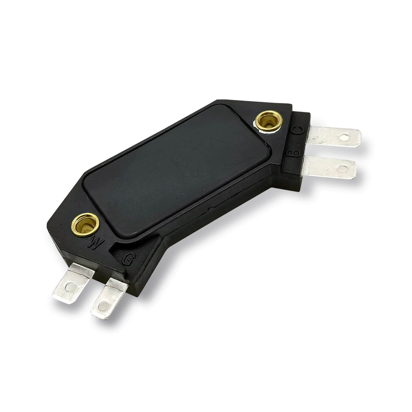 1 PC Automobile Ignition Module, Engine Flame Distributor Parts, Internal Ignition Module Control Unit, Replace OE:1190357 8131941, Compatible with FSO Polonez Peugeot FIAT RENAULT (Black)