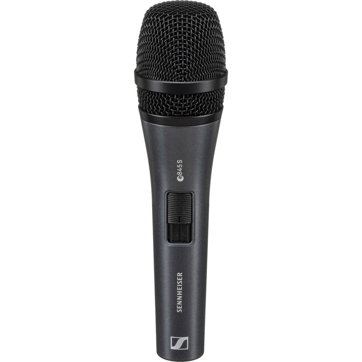 e 845‑S Supercardioid Dynamic Vocal Microphone | On/Off Switch | Excellent Feedback Rejection | Rugged Metal Design | Ideal for Live Performances, Presentations & Broadcast