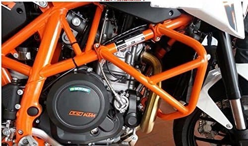 Orange Crash Bar Engine Guard Frame Protector For 2013-2015 KTM Duke 690