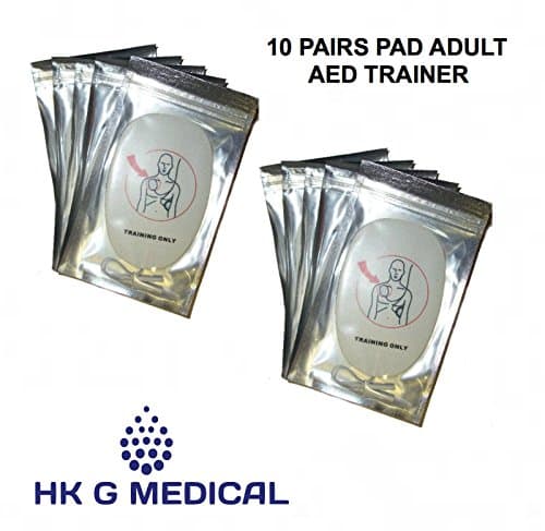 Pack 10 pairs training Pad for AED Trainer