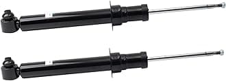 TRQRear Shock Absorber Set Compatible with 2011-2016 BMW 528i 2012-2016 528i xDrive 2014-2016 535d 535d xDrive 535i 535i xDrive 550i 550i xDrive 2013-2019 640i Gran Coupe 650i Gran Coupe