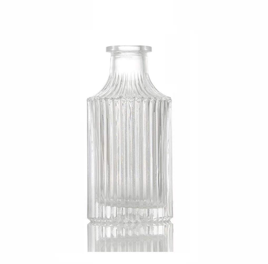1Pcs 250ml/8.5oz Empty Clear Glass Diffuser Bottles Aromatherapy Diffuser Jar Fragrance Accessories Use for DIY Replacement Reed Diffuser Sticks Sets Essential Oils Crafts Decor