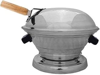 KK ONCE COPPER Aluminium Multi Purpose Oven, Gas Tandoor, Barbeque Griller/Bati/Pizza Maker Set of 1 Pc (Code-06)