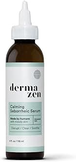 Calming Seborrheic Serum, Dermatologist Recommended, Topical Seborrheic Dermatitis Serum For Scalp, Face, and Body (4oz)
