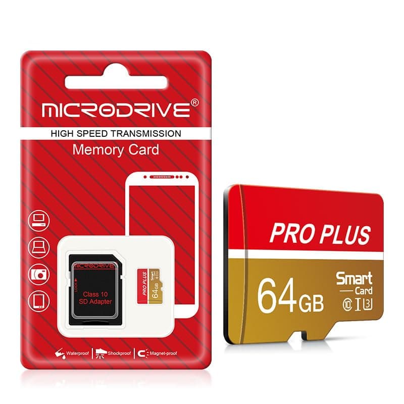 Micro SD Card Mini SD Card Class10 Memory 32GB 64G 128G 256G Extreme Pro High Speed Write Super Compatibility Phone Camera Meomory Card (64, GB)