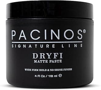 Dryfi - Matte Hair Paste - No Shine & Flexible Hold - For Hair Styling With Natural Finish & Texture - No Flakes - Water Based Formula - Easy To Apply & Wash Out - 118g