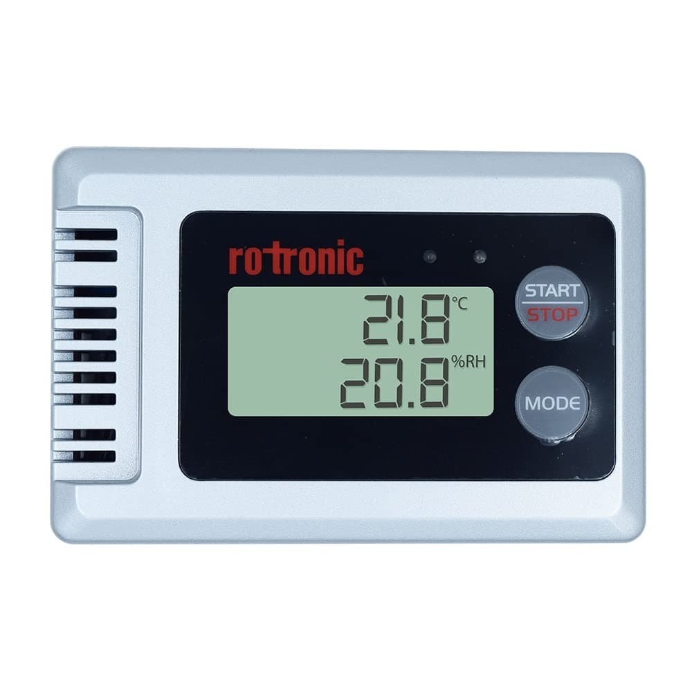 Temperature and Humidity Data Logger with multilevel Security 21 CFR USB Cable Vaccine Datalogger Pharma & Pressure datalogger for Server Rooms Model: Rotronic Hygrolog HL-1D