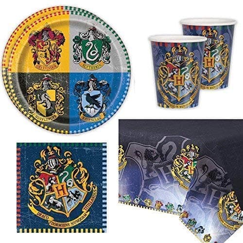 Harry Potter Party Tableware pack for 16