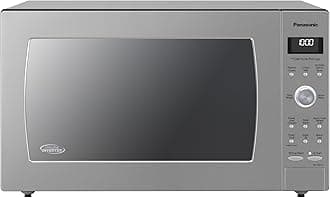 Panasonic Microwave Oven with Cyclonic Wave Inverter Technology, 1250W, 2.2 cu.ft. Countertop Microwave with Genius Sensor One-Touch Cooking – NN-SD975S (Stainless Steel / Silver)