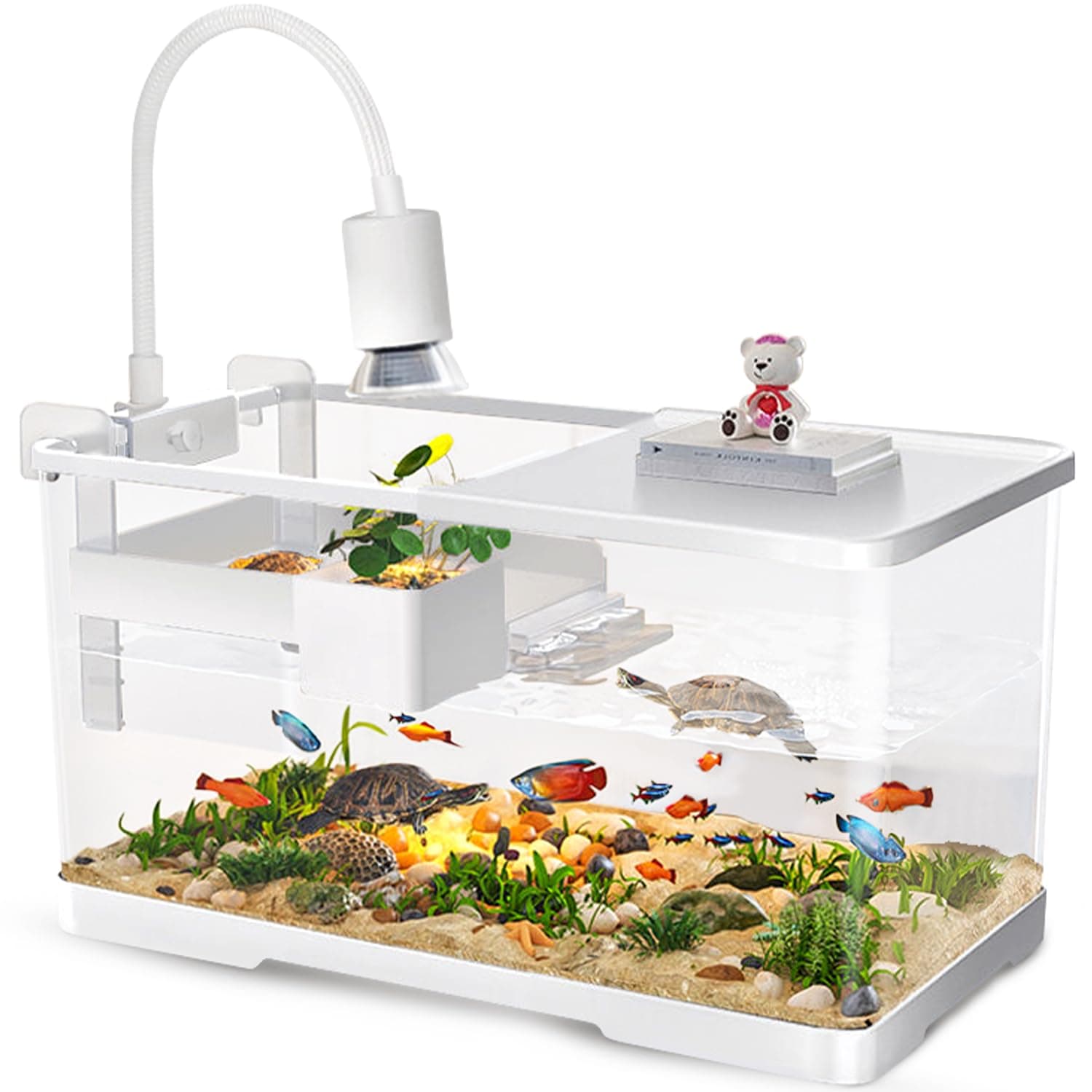 Turtle Tank (XL+Light+Filter+Filter Balls)