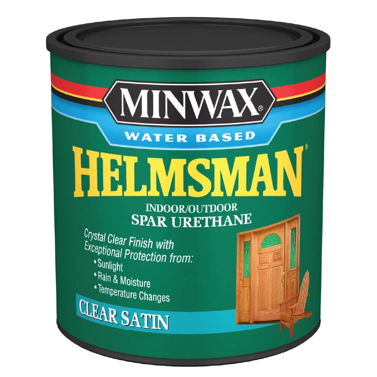 Water Based Helmsman Spar Urethane, Quart, Satin