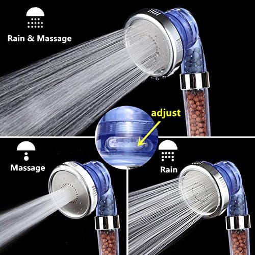 3 mode Ionic Filter Handheld Shower Head