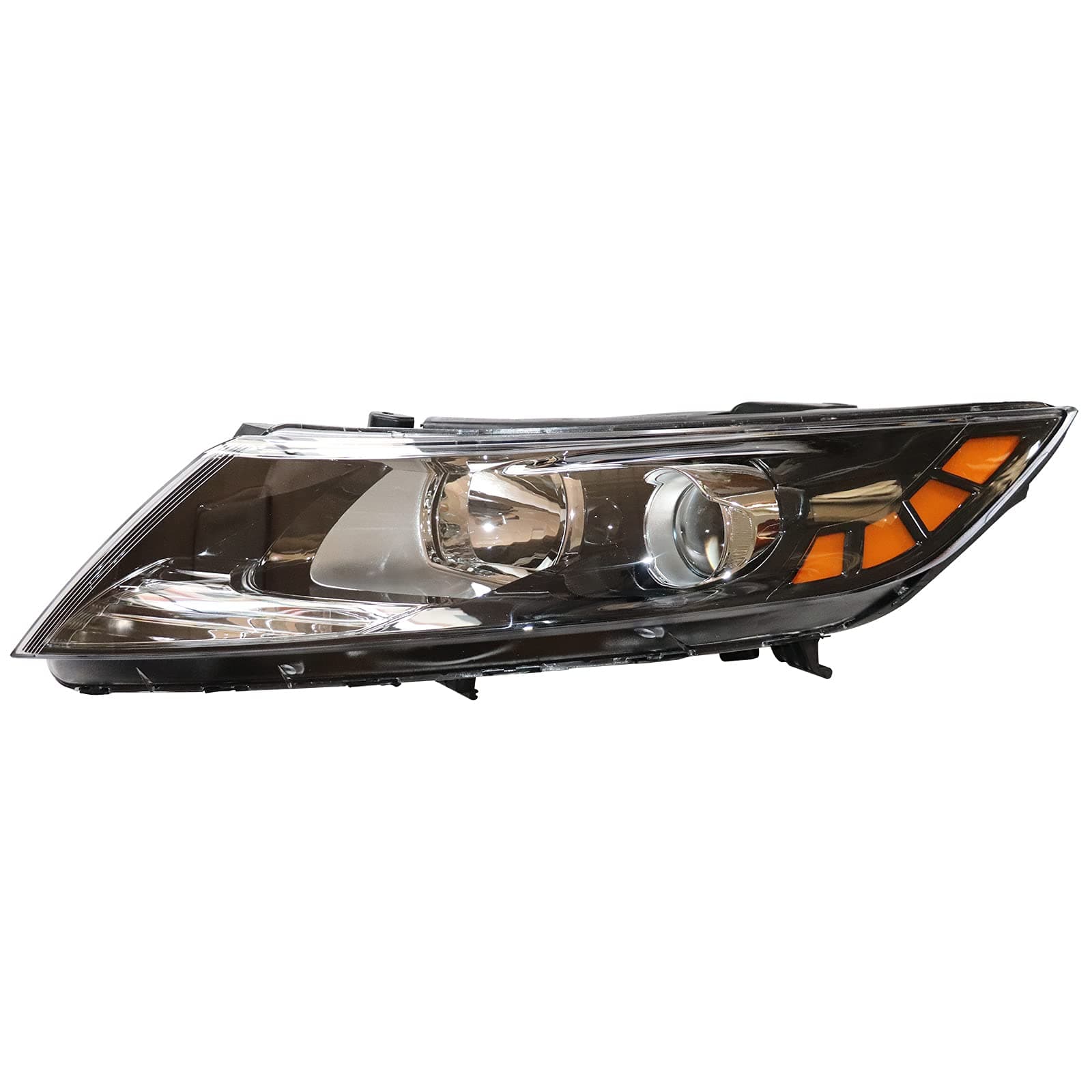 Driver Side Left Side Headlights Assembly for KIA Optima 2011 2012 2013, LED Headlight Headlamps Front Head Lights Lamps Replacement (OEM Number: 921012T121 921022T121)(Bulbs Included: No)