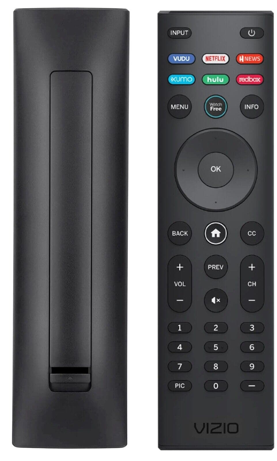 VIZIO SmartCast Universal Remote Control - Smart Remote Replacement for All VIZIO TVs - Infrared Remote Requires 2 AAA Batteries