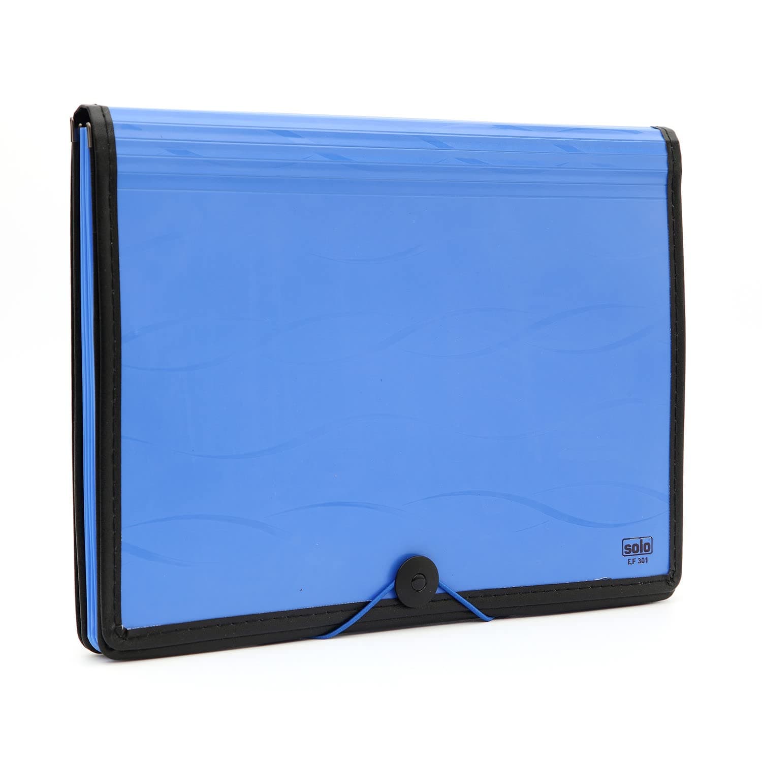 Solo EF- 301 Document Manager (6 Sections + Partition) A4 - Blue