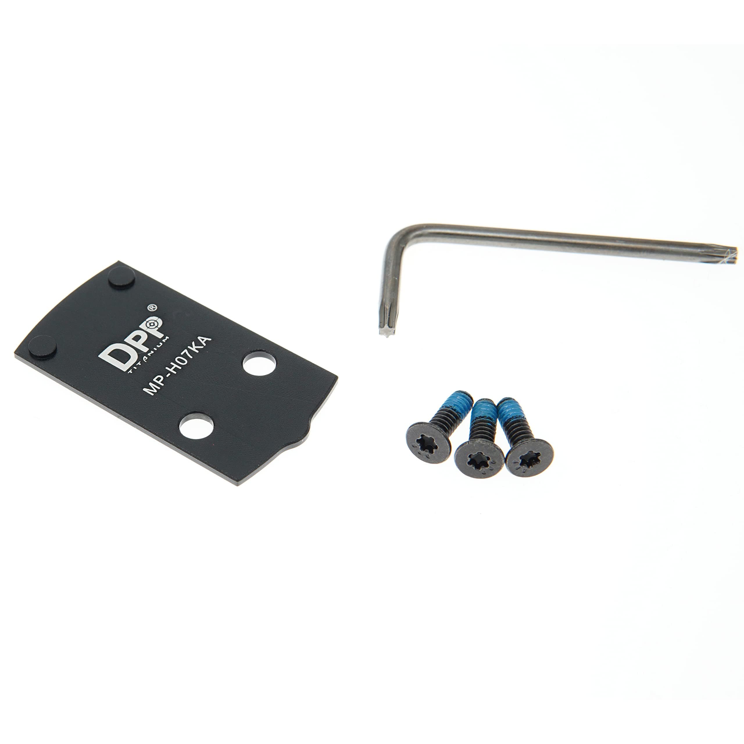 DPP Titanium Optic Adapter/Mount Plate Compatible with MP Shield Plus Kimber R7 Mako Holosun 407K/507K