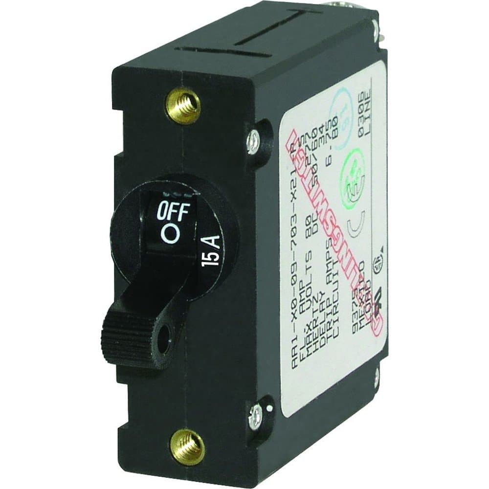 - A-Series Toggle Single Pole Circuit Breakers