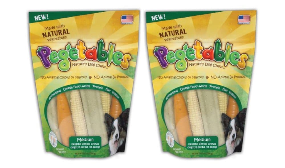 Pegetables 8-Ounce Mixed Medium Chew Supplements 2-Pack