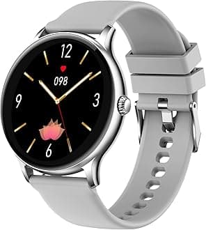 Phoenix Smart Watch with Bluetooth Calling 1.3,120+ Sports Modes, 240 * 240 PX High Res with SpO2, Heart Rate Monitoring & IP67 Rating (Silver Grey).