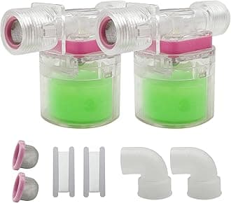 Transparency Water Float Valve, Water Level Control Water Tank Traditional Float Valve Upgrade (1/2“ SIDE)