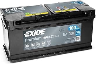 Exide Premium Carbon Boost Car Battery 100AH 900A/EN EA1000