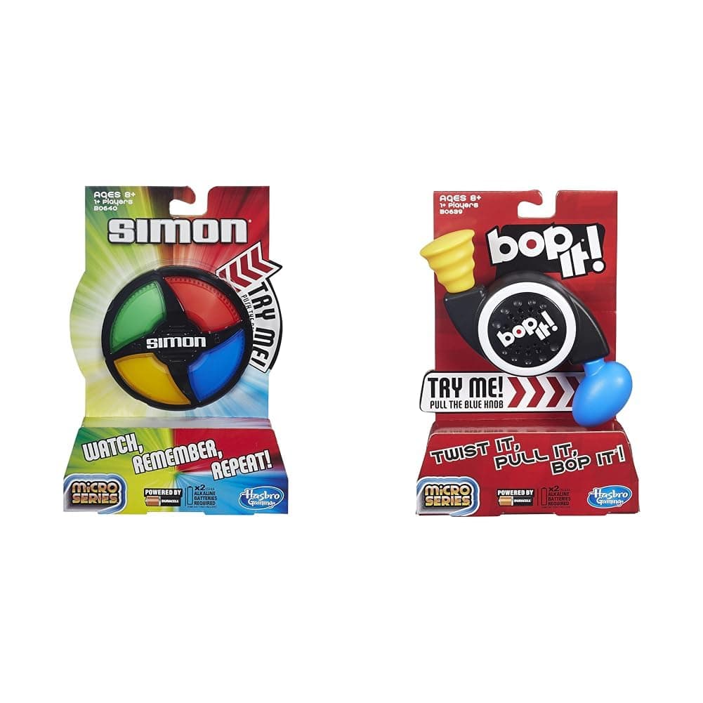 Simon & Bop It! Micro Series Game Bundle