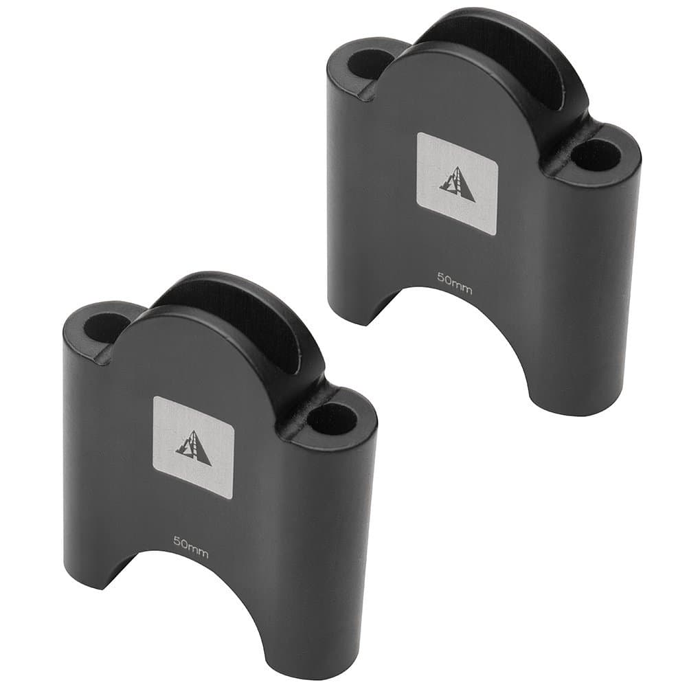 Profile Designs Aerobar Bracket Riser Kit Black