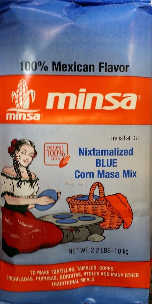 Minsa Nixtamalized Blue Corn Mesa 2.2 Lbs (Pack of 2)