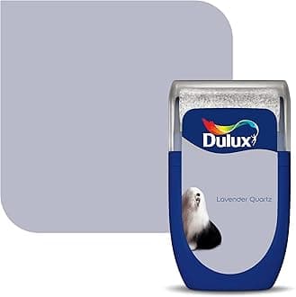Dulux Walls & Ceilings Tester Paint, Lavender Quartz, 30 ml