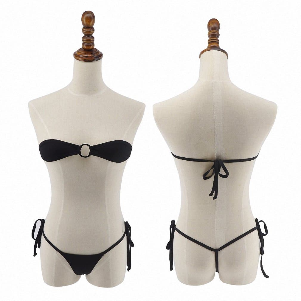 Scrunch Butt Micro G-String Bikini Thong Swimsuit Sunbathing Bathing Suit
