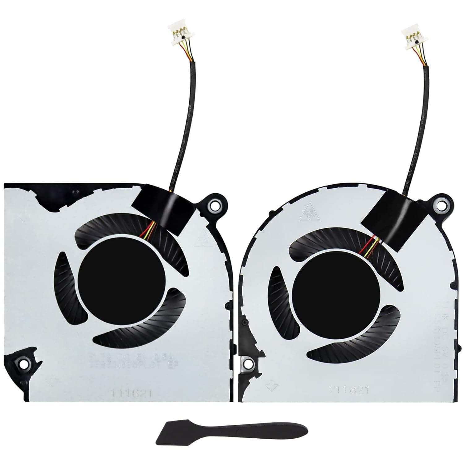 S-Union New CPU+GPU Cooling Fan Replacement for Nitro 5 AN515-43, AN515-54, AN517-51, Acer Nitro 7 AN715-51 Series Game Laptop Fan with Spatula