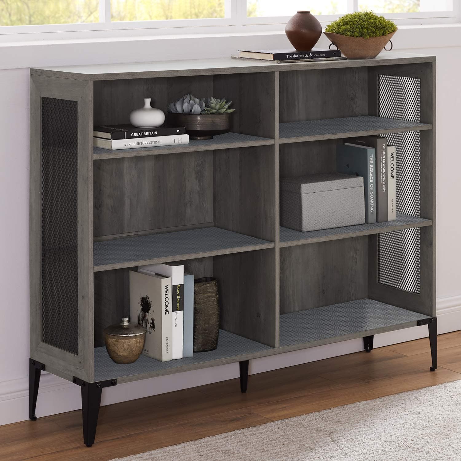 Gray Kitchen Shelf Liner