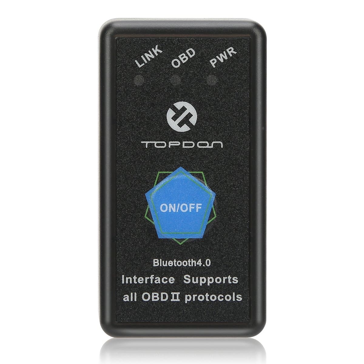 OBD2 Scanner Bluetooth TOPDON AutoMate Code Reader Compatible with Universal APP(Automate,Torque,Car Scanner ELM) for Apple iOS & Android Devices