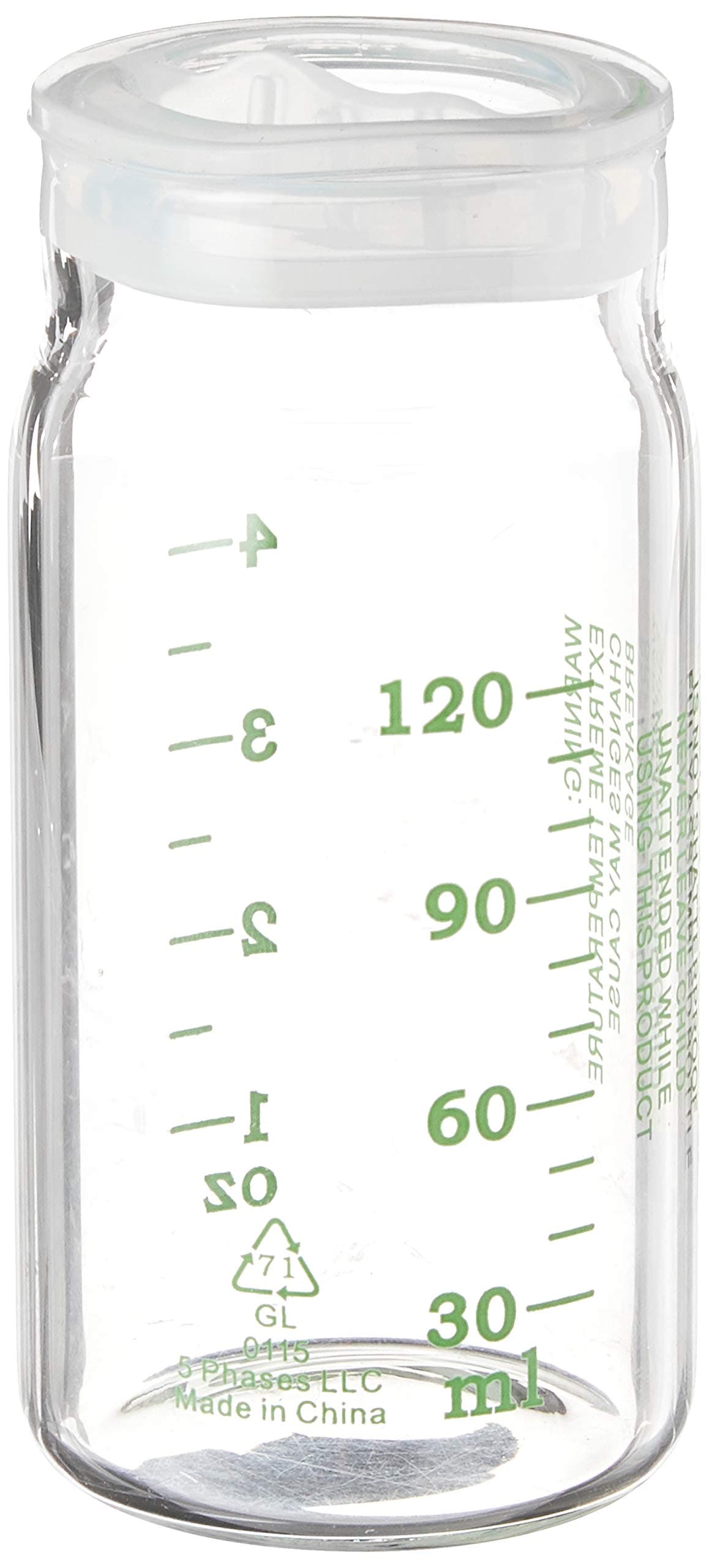 5 Phases Replacement Glass Insert - Clear - 4 oz