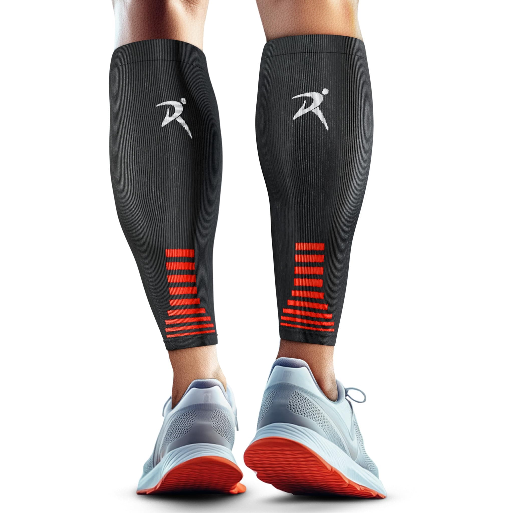 Calf Compression Sleeves for Men & Women (Ideal for Sports, Running, Shin Splints & More)