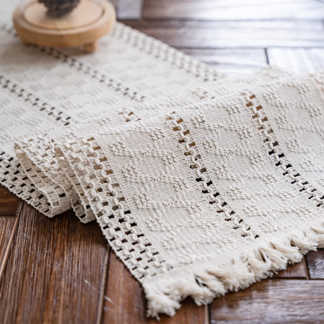 Macrame Table Runner