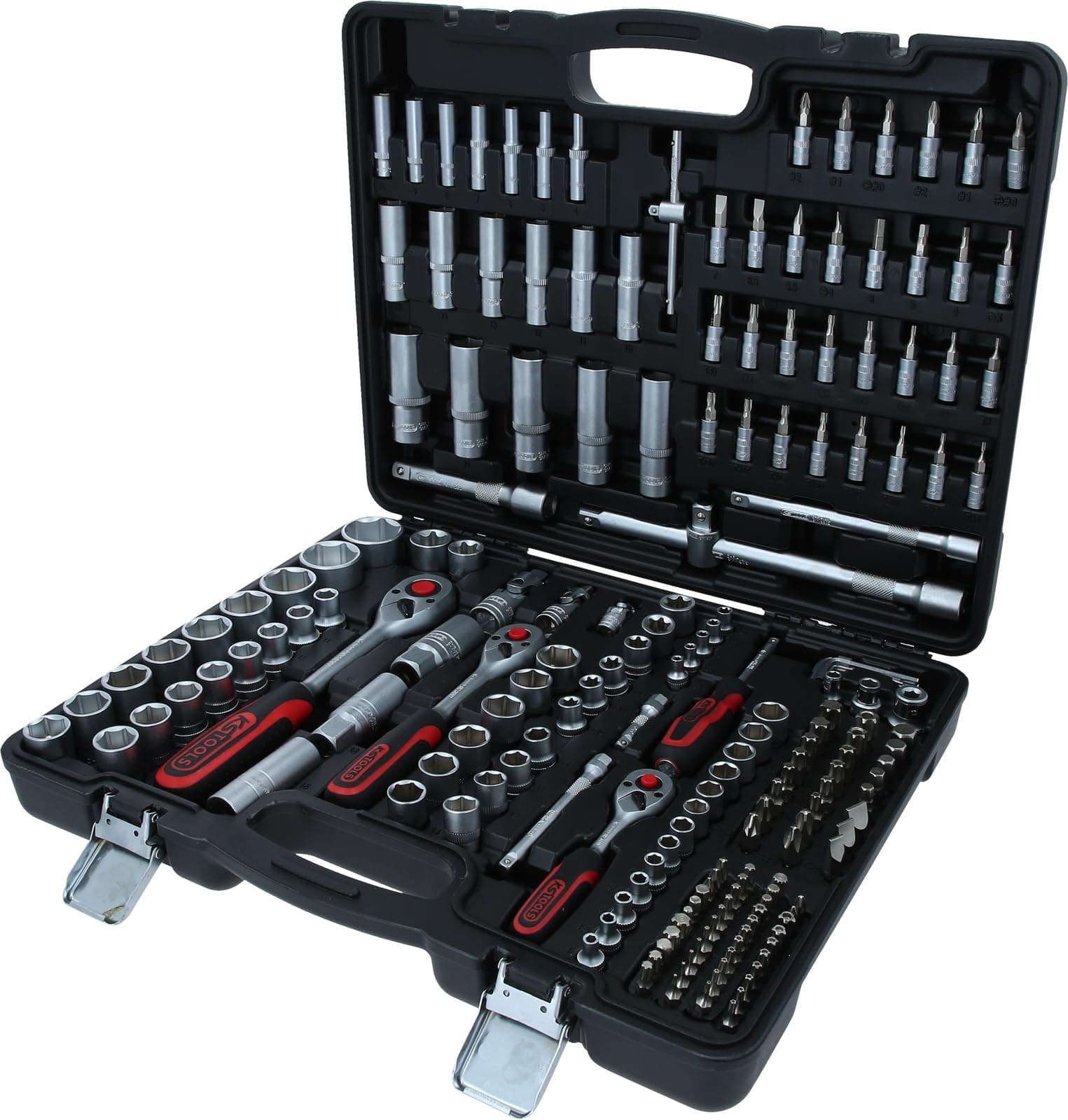 917.0795 1/4" + 3/8" + 1/2" Socket set, 195 pcs