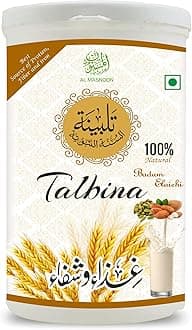 Talbina (with badam elaichi) Instant Mix 300 gms/Talbeena Badam Elaichi/A Healthy & Sunnah Protein Powder & Immunity Booster for all Age Group