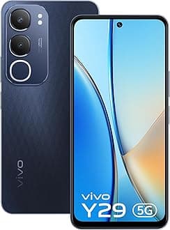Vivo Y29 5G (Diamond Black, 6GB RAM, 128GB Storage) with No Cost EMI/Additional Exchange Offers