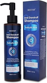 Medicated Shampoo For Seborrheic Dermatitis: Anti-Dandruff Treatment for Itchy Scalp, Dermatitis, Anti-Fungal Care for Men & Women, Controls Oil, Flaking & Scalp Irritation