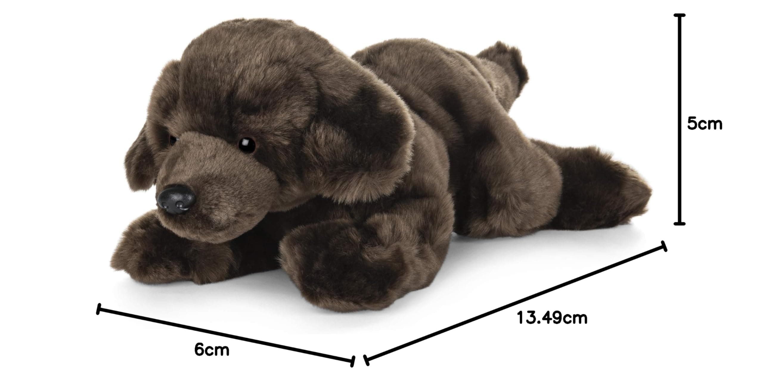 Gund Chocolate Labrador 14 Medium Plush