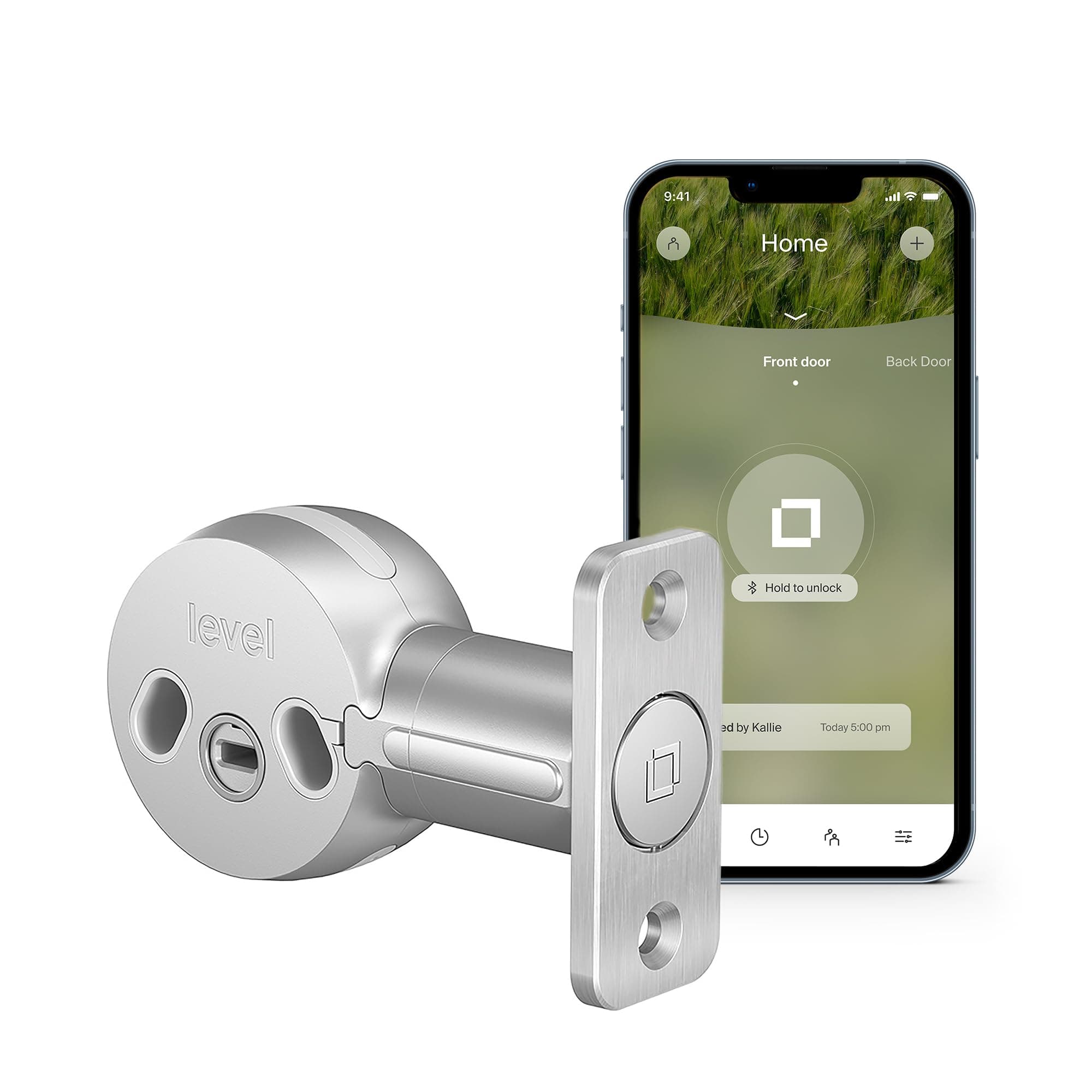 Level Bolt, The Invisible Smart Lock. Bluetooth Deadbolt, Keyless Entry, Smartphone Access, Sharing, And Simple Installation