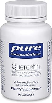 Quercetin - 500 mg - Immune Support, Cellular Health & Heart Health - Antioxidant Supplement - Gluten Free & Non-GMO - 60 Capsules