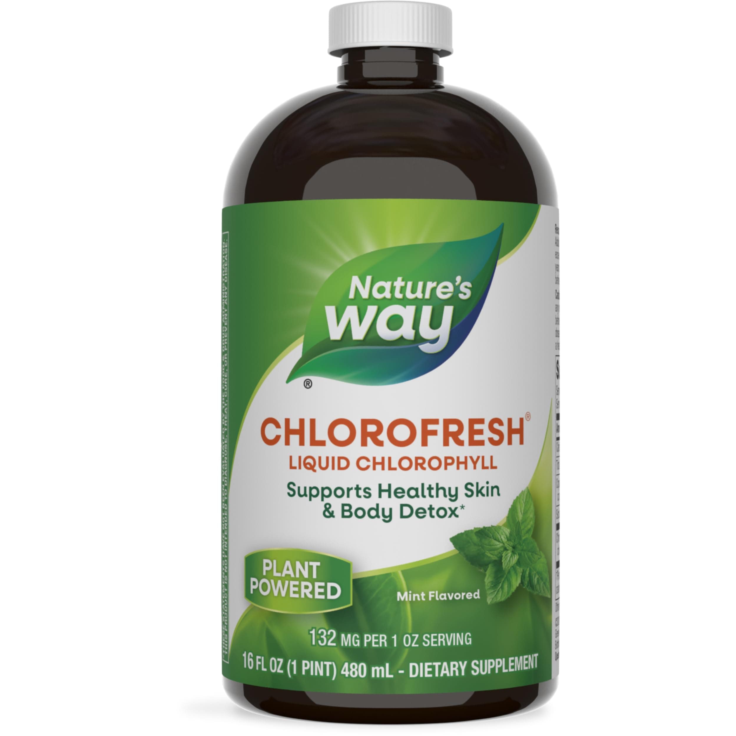 Chlorofresh Liquid Chlorophyll Internal Deodorant, Unflavored, 16 Fluid Ounce