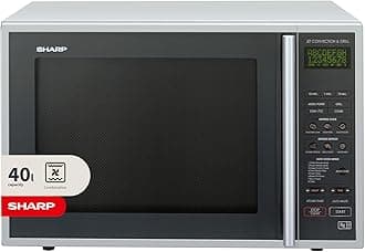 Sharp Combination Microwave, 40 Litre, 900 Watt, Silver